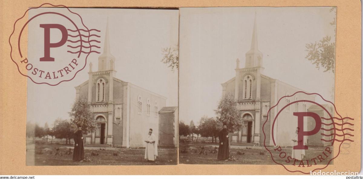 Fotografia antiga: CARNOT ALGERIA AFRICA AFRIQUE CONSTANTINE ESTEREOSCOPICA ST&Eacute;R&Eacute;OSCOPIQUE. STEREOSCOPIC