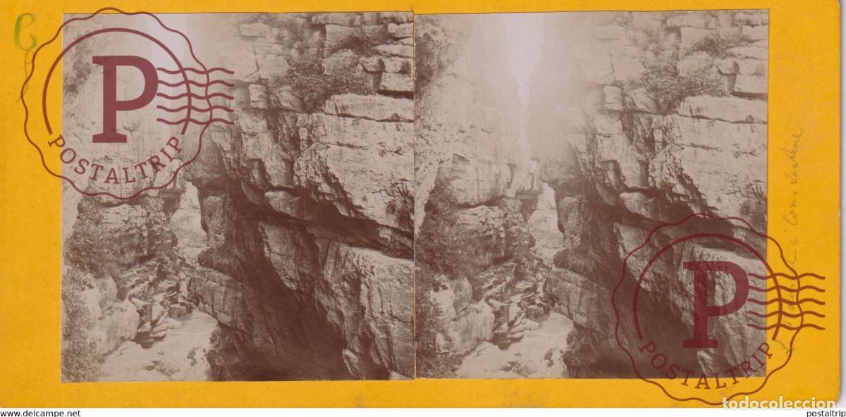 Fotografia antiga: Alg&eacute;rie ROUMEL CONSTANTINE ALGERIA AFRICA AFRIQUE ESTEREOSCOPICA ST&Eacute;R&Eacute;OSCOPIQUE. STEREOSCOPIC