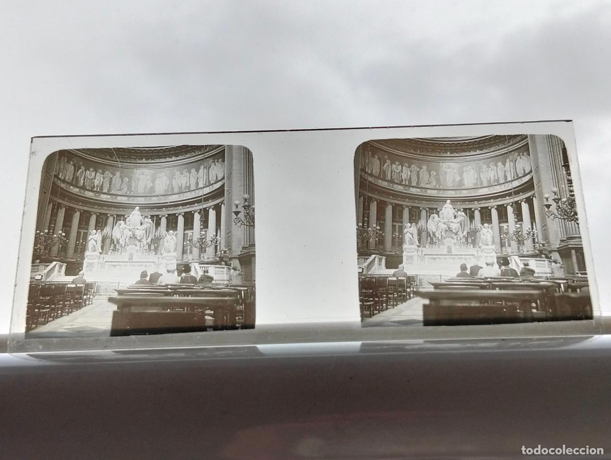 Fotografia antiga: PARIS PLACA ESTEREOSCOPICA CRISTAL 4,5 X 10,5 CM