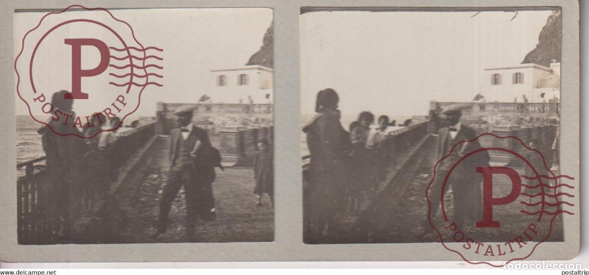 Fotograf&iacute;a antigua: 13*6cm ESTEREOSCOPICA ST&Eacute;R&Eacute;OSCOPIQUE STEREOSCOPIC