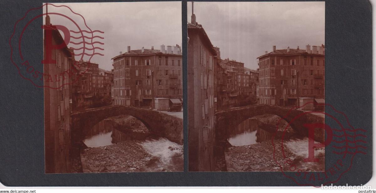 Fotograf&iacute;a antigua: 07 Annonay Ard&egrave;che FRANCE +-17*9CM ESTEREOSCOPICA STEREOSCOPIC francestereo