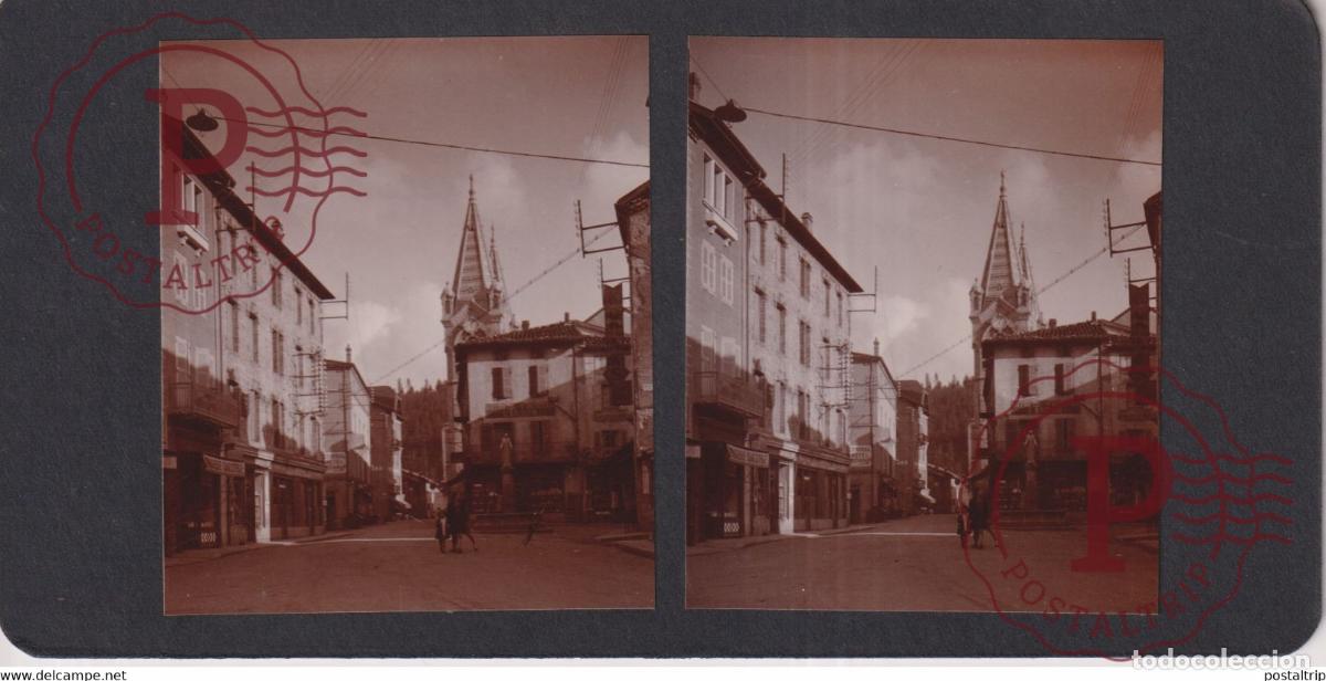 Fotograf&iacute;a antigua: 07 ARDECHE vivarais lalouvesc FRANCE +-17*9CM ESTEREOSCOPICA STEREOSCOPIC francestereo
