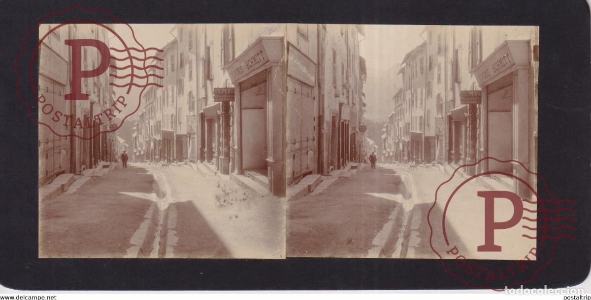 Alte Fotografie: 05 Hautes Alpes Briancon +-17*9CM ESTEREOSCOPICA STEREOSCOPIC francestereo