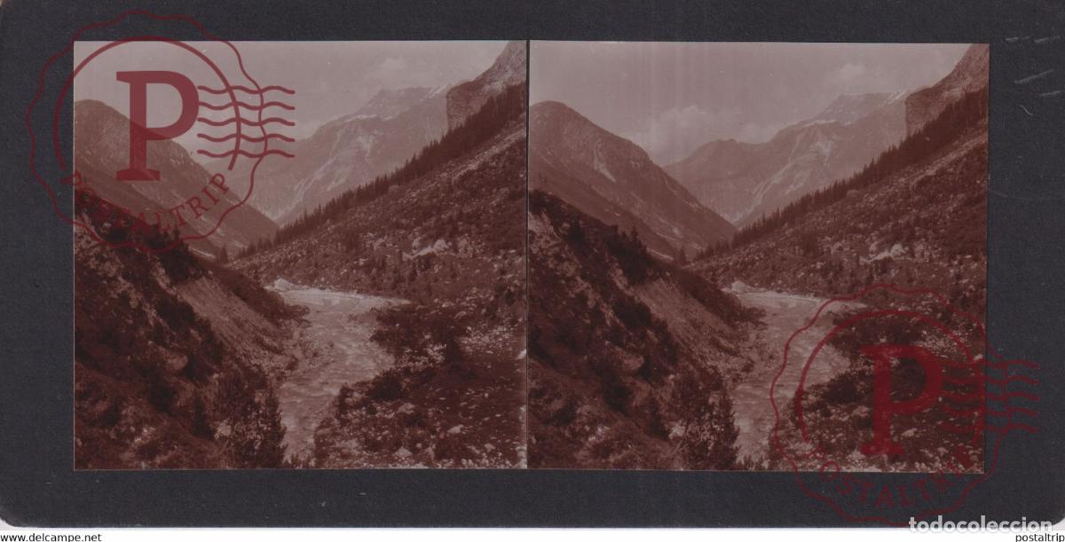Alte Fotografie: 73 Savoie CHAVIERE 1929 FRANCE +-17*9CM ESTEREOSCOPICA STEREOSCOPIC francestereo
