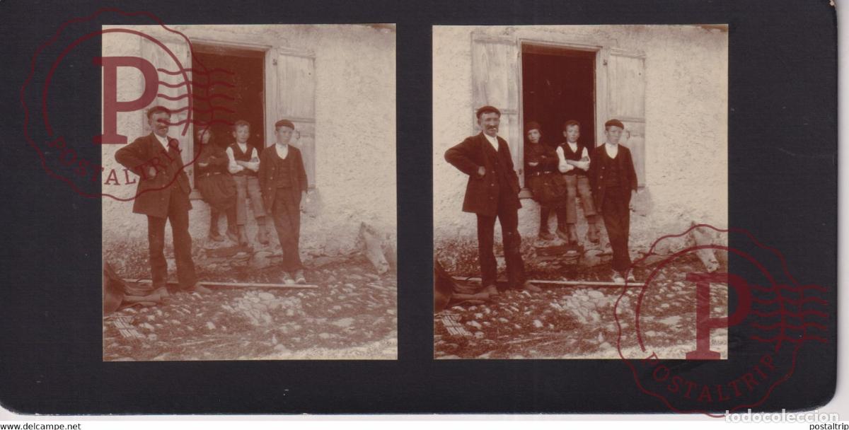 Photographie ancienne: 65 HAUTES PYRENEES GAVARNIE FRANCE +-17*9CM ESTEREOSCOPICA STEREOSCOPIC francestereo
