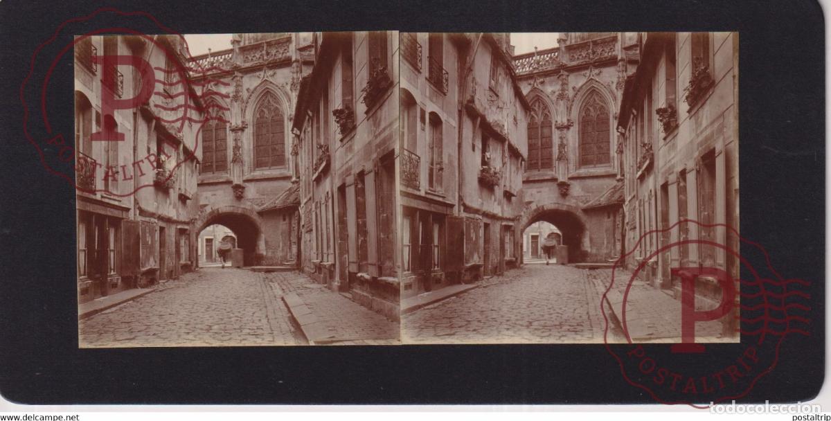 Photographie ancienne: 14 - CALVADOS - Falaise FRANCE +-17*9CM ESTEREOSCOPICA STEREOSCOPIC francestereo