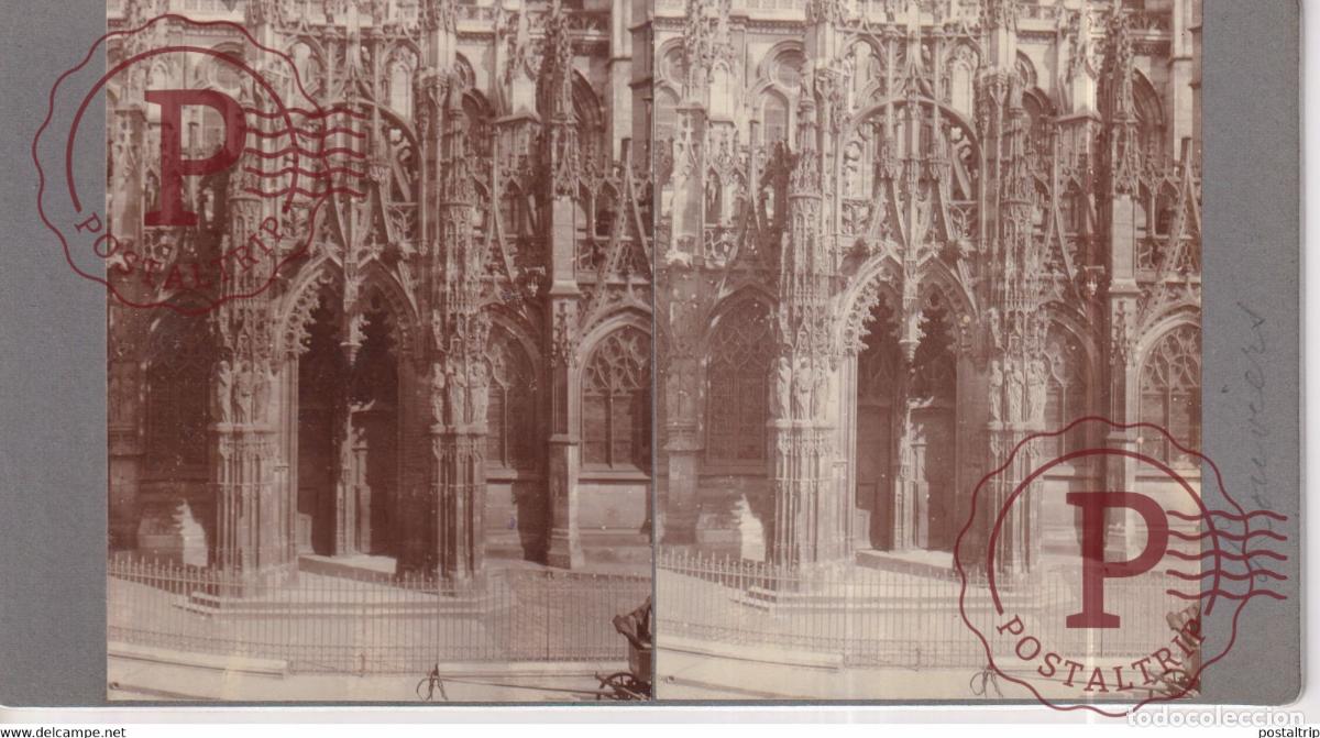 Fotograf&iacute;a antigua: 27 Eure Louviers FRANCE +-17*9CM ESTEREOSCOPICA STEREOSCOPIC francestereo