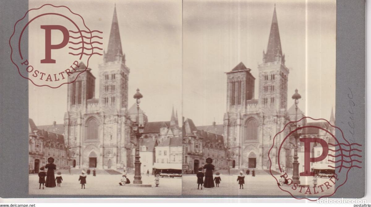 Fotograf&iacute;a antigua: 14 Calvados Lisieux FRANCE +-17*9CM ESTEREOSCOPICA STEREOSCOPIC francestereo