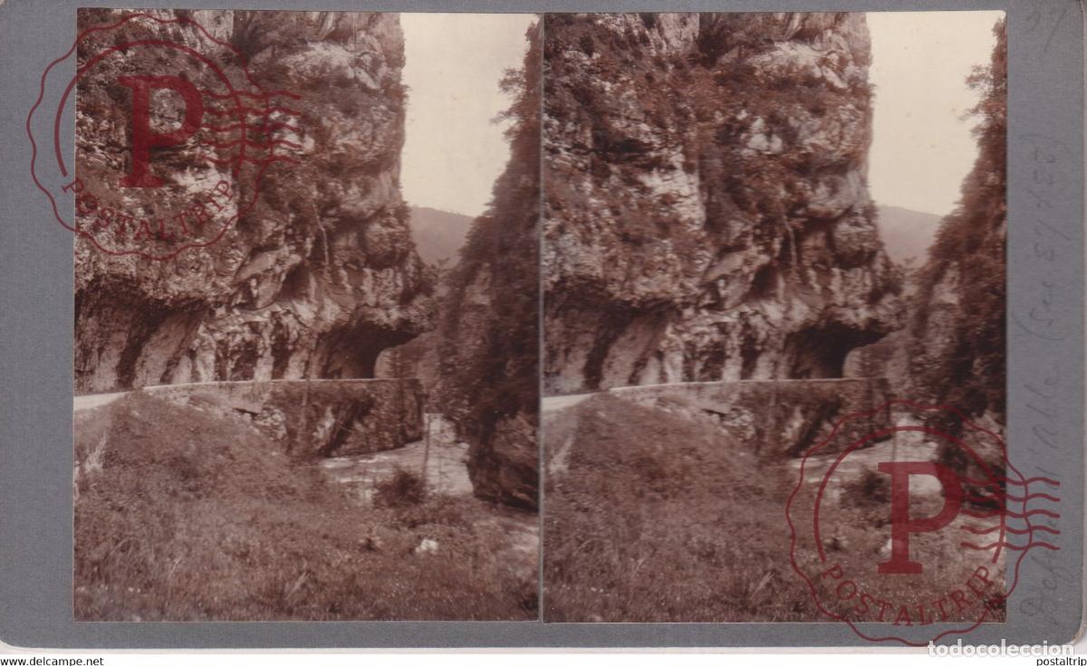 Fotograf&iacute;a antigua: DEFILE DALBE +-17*9CM ESTEREOSCOPICA STEREOSCOPIC francestereo