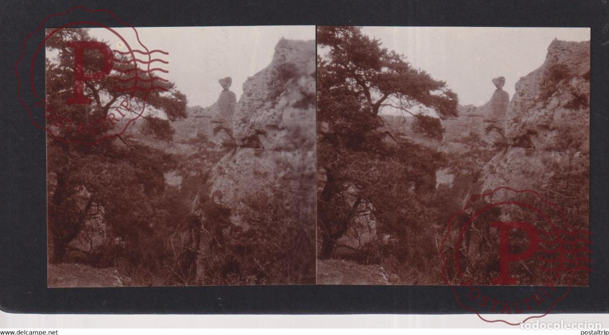 Fotograf&iacute;a antigua: MONTPELLIER LE VIEUX FRANCE +-17*9CM ESTEREOSCOPICA STEREOSCOPIC francestereo