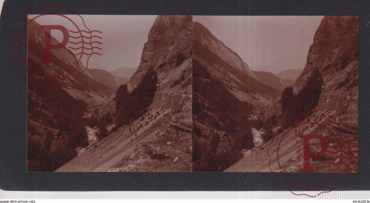 Antique Photography: Daluis 05 Hautes Alpes FRANCE +-17*9CM ESTEREOSCOPICA STEREOSCOPIC francestereo
