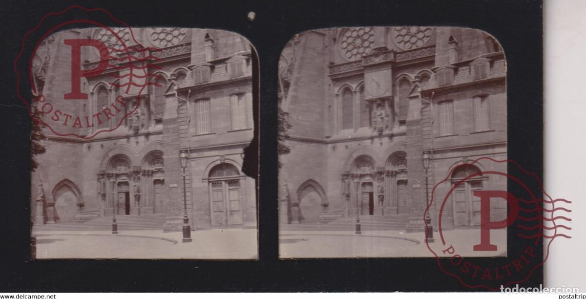 Antique Photography: Mecklemburgo-Pomerania Occidental Strasburg DEUTCHLAND GERMANY +-17*9CM ESTEREOSCOPICA STEREOSCOP