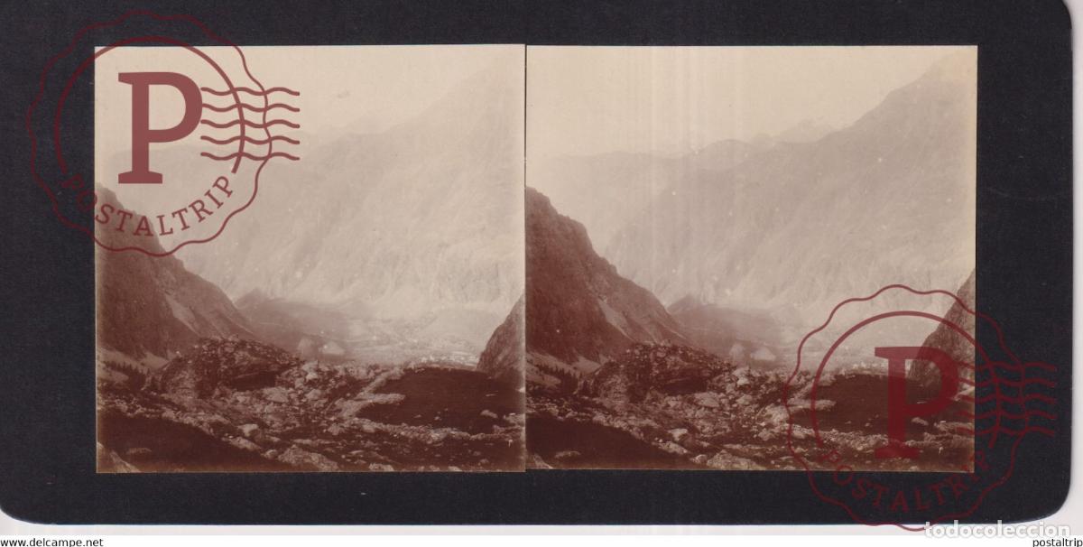 Antique Photography: 05 Hautes Alpes FRANCE +-17*9CM ESTEREOSCOPICA STEREOSCOPIC francestereo