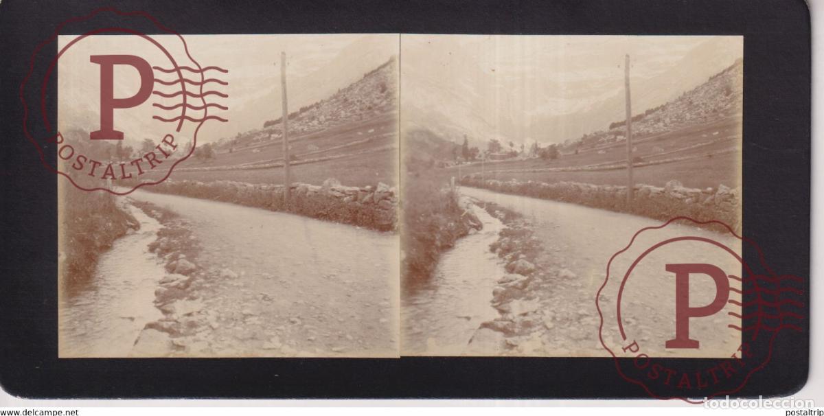 Antique Photography: 05 Hautes Alpes FRANCE +-17*9CM ESTEREOSCOPICA STEREOSCOPIC francestereo
