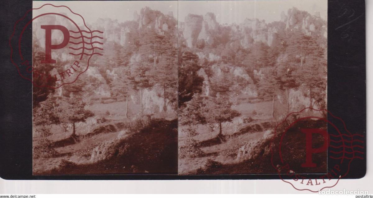 Fotograf&iacute;a antigua: 12 Aveyron MONTPELIER LE VIEUX FRANCE LIMESTONE +-17*9CM ESTEREOSCOPICA STEREOSCOPIC francestereo