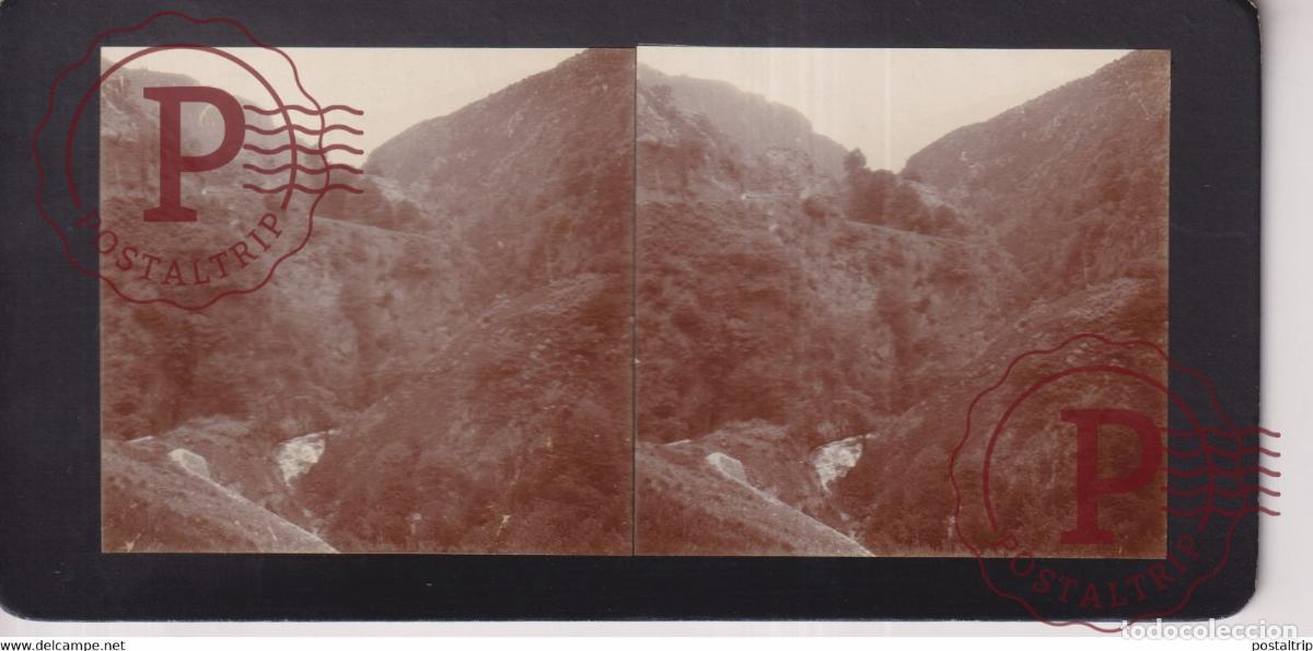 Photographie ancienne: Gavarnie 65 Hautes Pyr&eacute;n&eacute;es FRANCE +-17*9CM ESTEREOSCOPICA STEREOSCOPIC francestereo