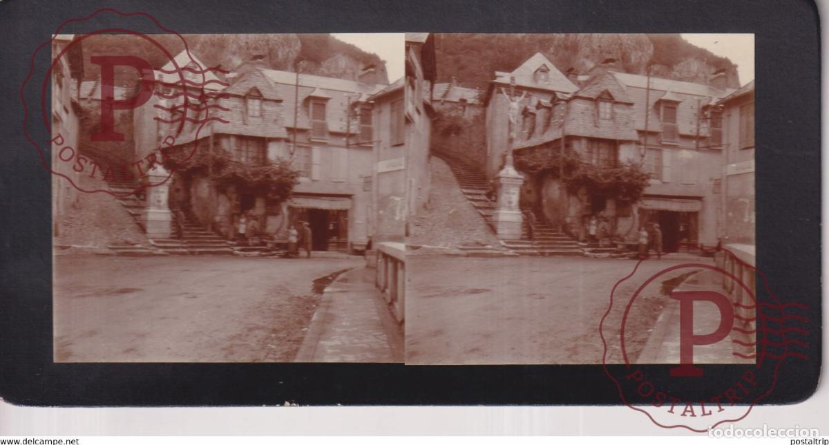 Photographie ancienne: CIERP 31 Haute Garonne FRANCE +-17*9CM ESTEREOSCOPICA STEREOSCOPIC francestereo
