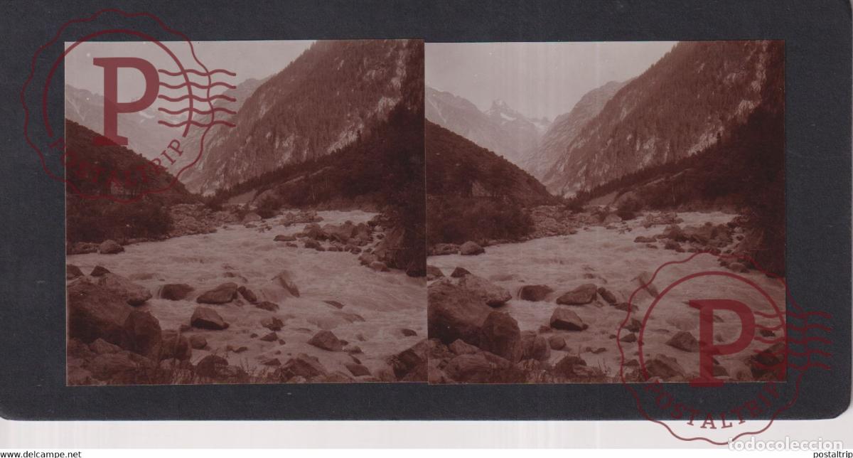 Photographie ancienne: VALLE VENEON FRANCE +-17*9CM ESTEREOSCOPICA STEREOSCOPIC francestereo