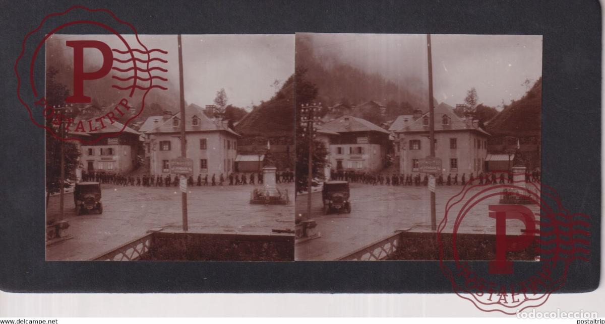 Photographie ancienne: FRANCE +-17*9CM ESTEREOSCOPICA STEREOSCOPIC francestereo