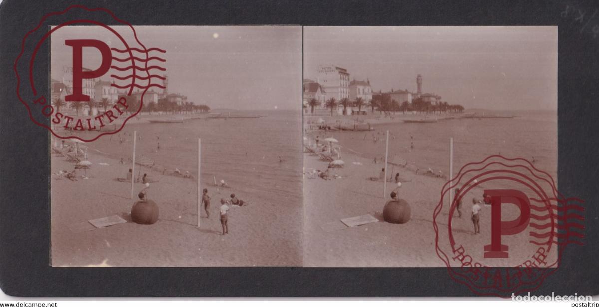 Fotograf&iacute;a antigua: 83] Var Saint-Rapha&euml;l +-17*9CM ESTEREOSCOPICA STEREOSCOPIC francestereo