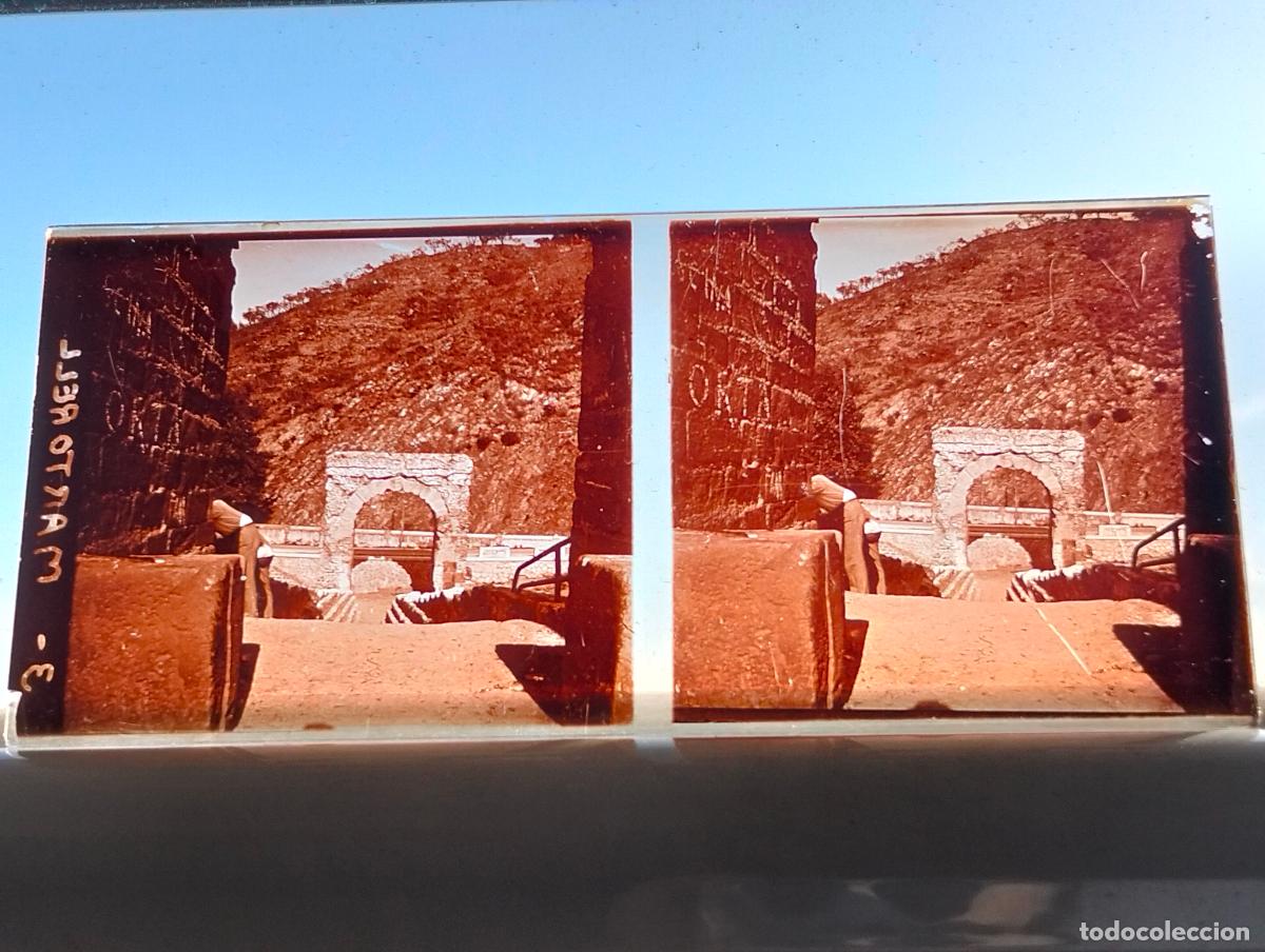 Fotograf&iacute;a antigua: MARTORELL BARCELONA VISTA ESTEREOSCOPICA EN CRISTAL 5,8 X 13 CM
