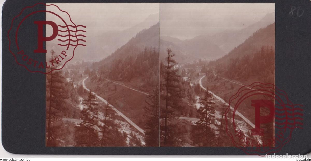 Fotografia antica: 74] Haute Savoie FRANCE +-17*9CM ESTEREOSCOPICA STEREOSCOPIC francestereo