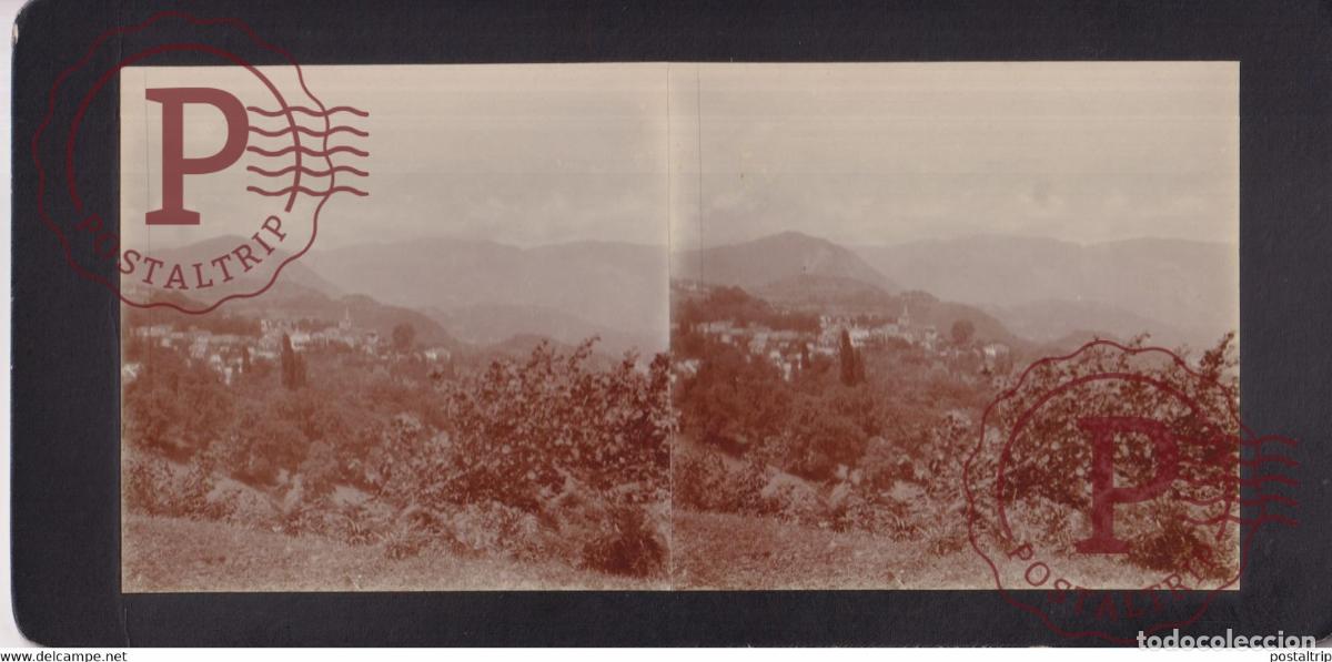 Fotograf&iacute;a antigua: ST SAVIN DU CHAPEL +-17*9CM ESTEREOSCOPICA STEREOSCOPIC francestereo