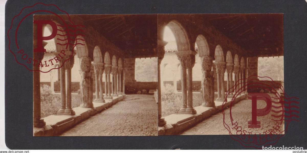Fotograf&iacute;a antigua: Saint-Bertrand-de-Comminges 31] Haute Garonne +-17*9CM ESTEREOSCOPICA STEREOSCOPIC francestereo