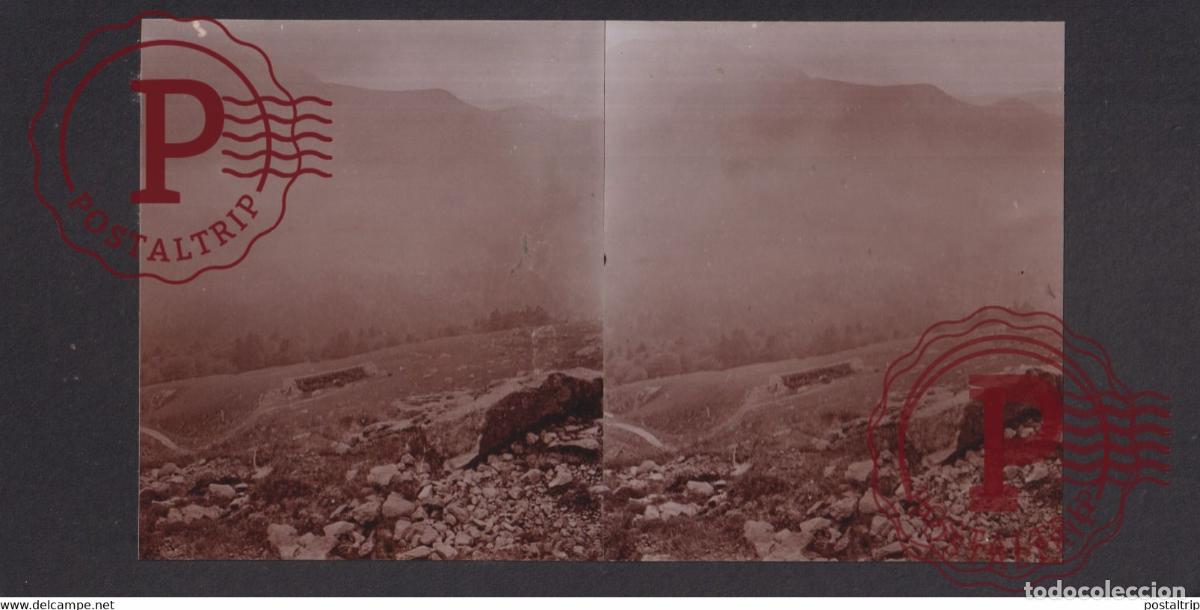 Fotograf&iacute;a antigua: LE PAS DE PEYROL 15] Cantal AUVERGNE +-17*9CM ESTEREOSCOPICA STEREOSCOPIC francestereo