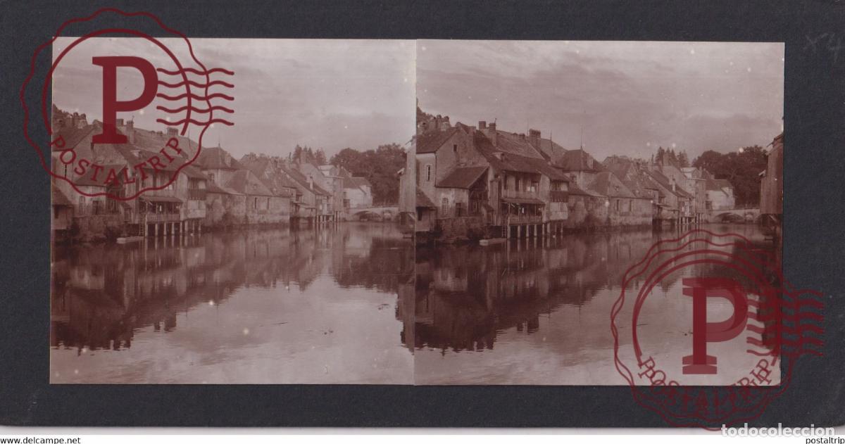 Antique Photography: ORANS 39 JURA FRANCE +-17*9CM ESTEREOSCOPICA STEREOSCOPIC francestereo
