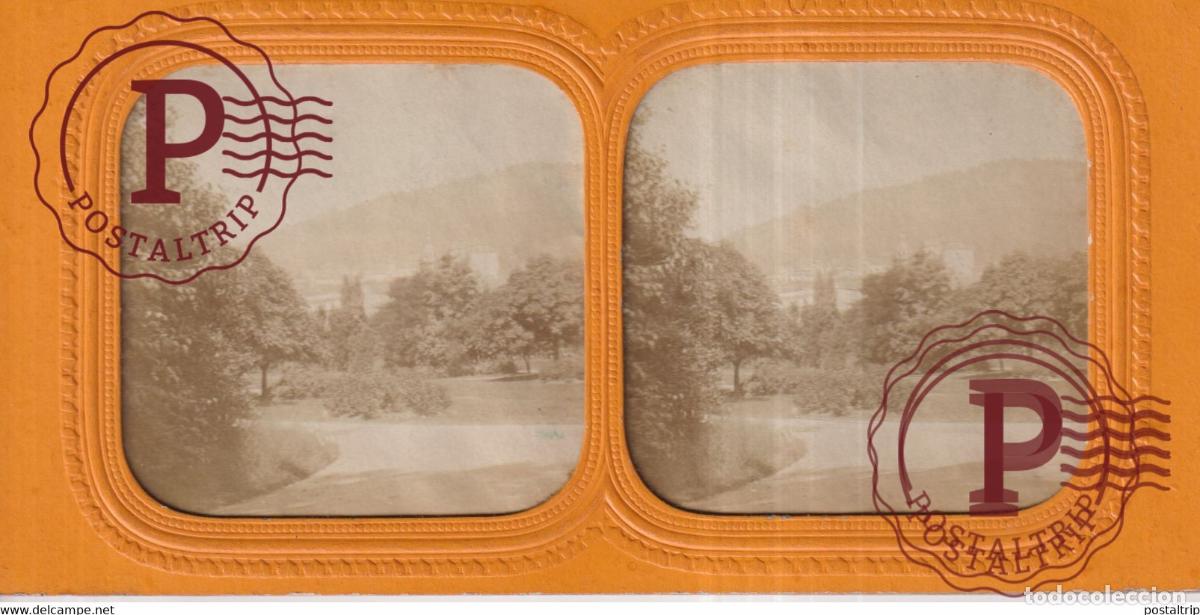 Fotograf&iacute;a antigua: PALAIS DE LA DUCHESSE A BADE +-17*8.5CM ESTEREOSCOPICA STEREOSCOPIC