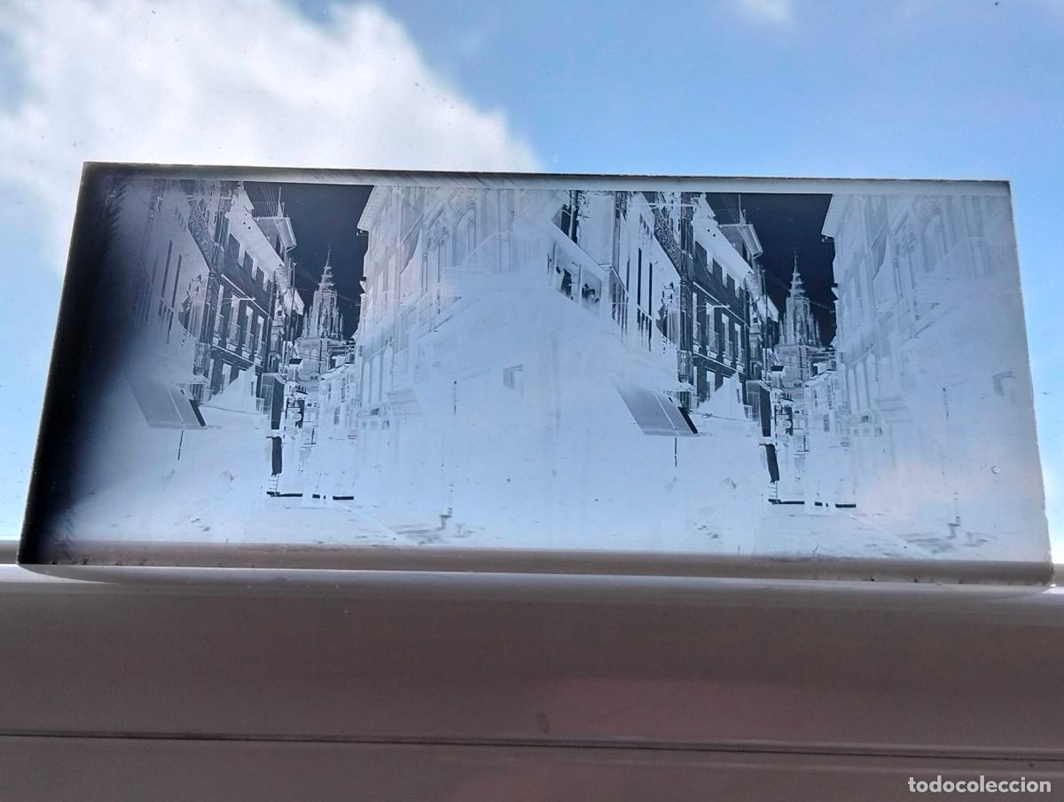 Fotograf&iacute;a antigua: TOLEDO VISTA ESTEREOSCOPICA EN CRISTAL NEGATIVO 5,8 X 13 CM