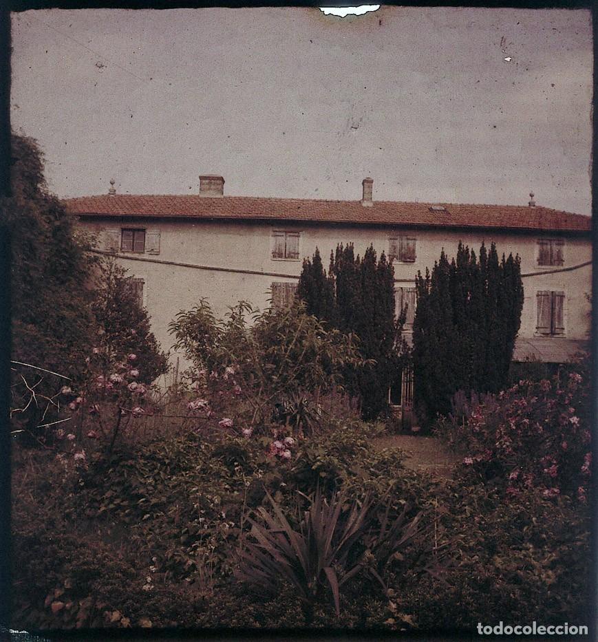 Fotograf&iacute;a antigua: AUTOCROMO DE CRISTAL 6 X 9 cm.