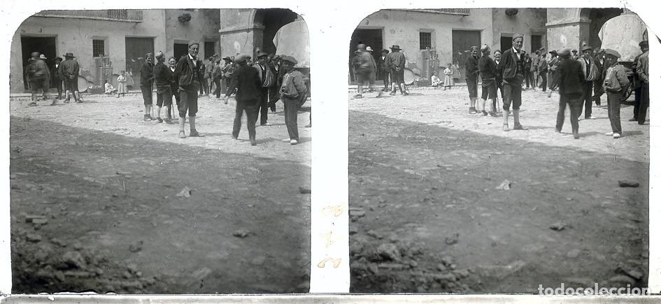 Fotograf&iacute;a antigua: JERICA CASTELLON ESTEROSCOPICA DE CRISTAL 6 X 13 cm.