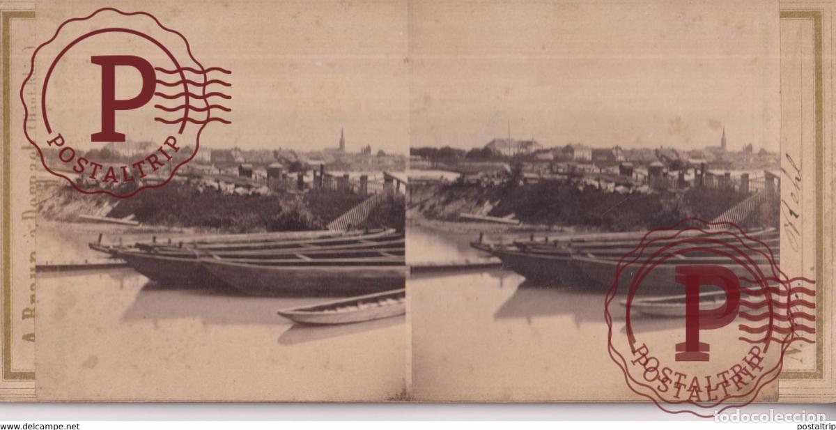 Fotograf&iacute;a antigua: REHL +-17.5*8.5CM ESTEREOSCOPICA STEREOSCOPIC