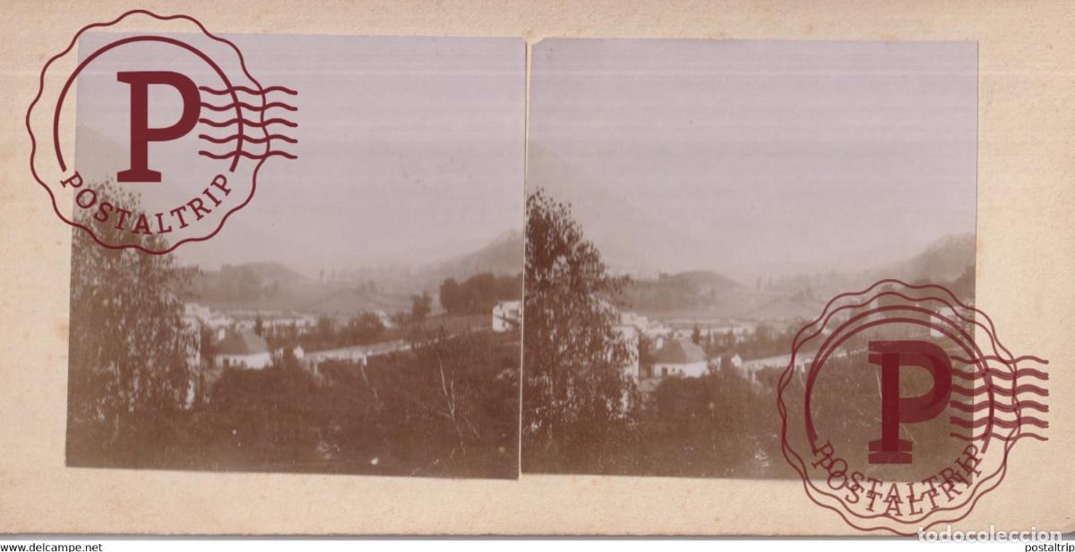 Fotograf&iacute;a antigua: PIERRE GEFFRAY +-17.5*8.5CM ESTEREOSCOPICA STEREOSCOPIC