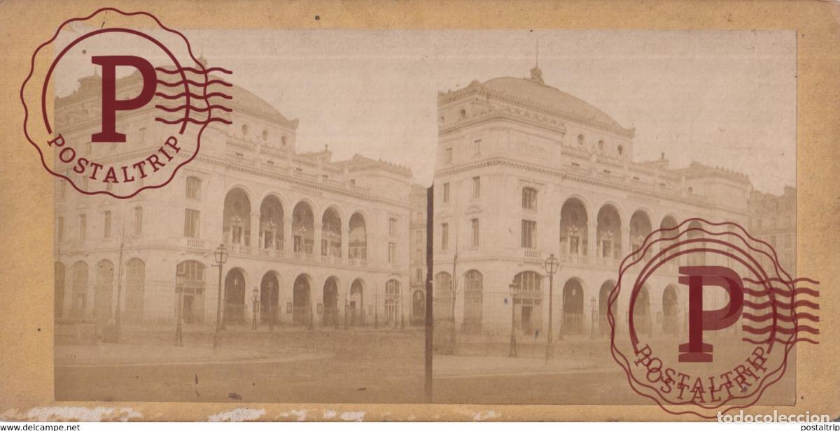 Alte Fotografie: +-17.5*8.5CM ESTEREOSCOPICA STEREOSCOPIC