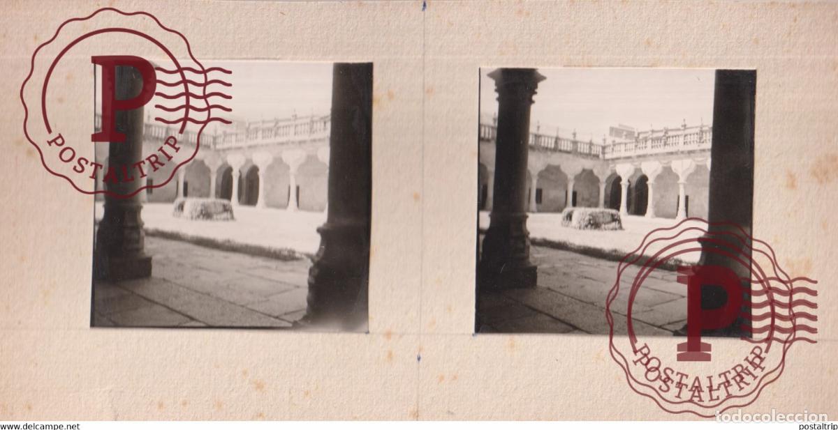 Alte Fotografie: SEMI CONTEMPORAINES ESPAGNE ESPA&Ntilde;A SALAMANCA +-17.5*8.5CM ESTEREOSCOPICA STEREOSCOPIC
