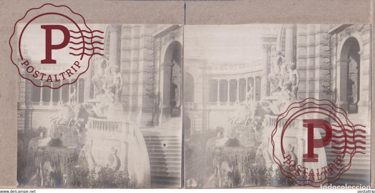 Alte Fotografie: SEMI CONTEMPORAINES ITALY ITALIE FLORENCE +-17.5*8.5CM ESTEREOSCOPICA STEREOSCOPIC