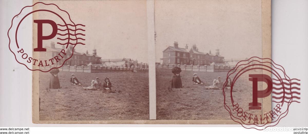 Photographie ancienne: st&eacute;r&eacute;oscopique st&eacute;r&eacute;oscope carte photo st&eacute;r&eacute;o