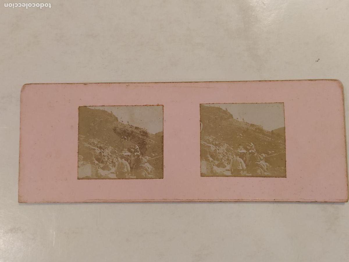 Fotograf&iacute;a antigua: CAMI DE NURIA - FOTOGRAFIA ANTIGUA ESTEREOCOPICA - ALBUMINAS PEGADAS -(K-15.354)