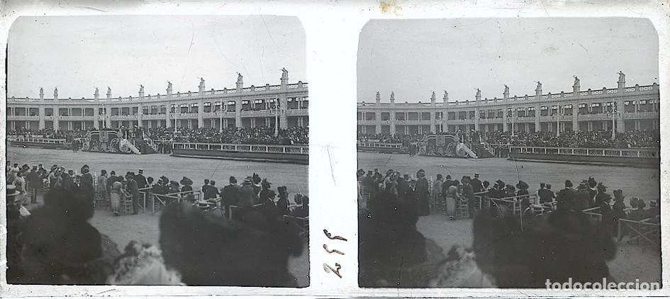 Fotograf&iacute;a antigua: VALENCIA 1909 EXPOSICION REGIONAL ESTEREOSCOPICA DE CRISTAL TAMA&Ntilde;O 6 X 13 CM.