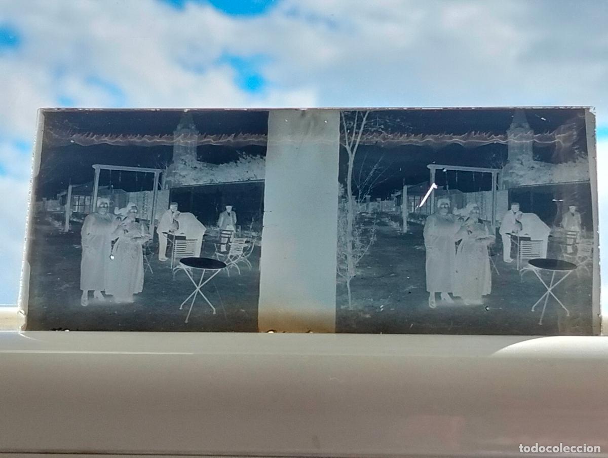 Fotografia antiga: VALENCIA VISTA ESTEREOSCOPICA EN CRISTAL NEGATIVO 4 X 10,5 CM