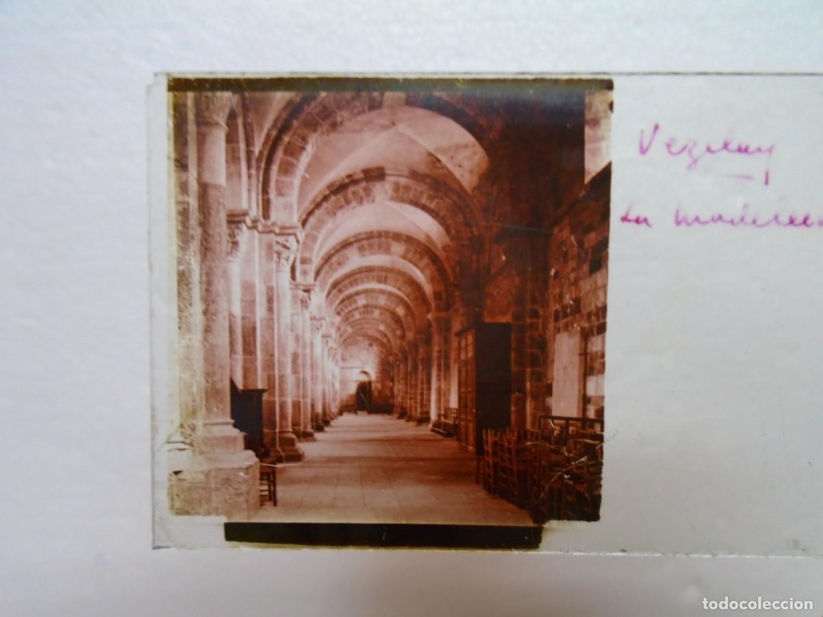 Fotograf&iacute;a antigua: V&Eacute;ZELAY(FRANCIA)LA MADELEINE.PLACA ESTEREOSCOPICA EN CRISTAL,1&ordm; XX.10`5X4`5 CM.