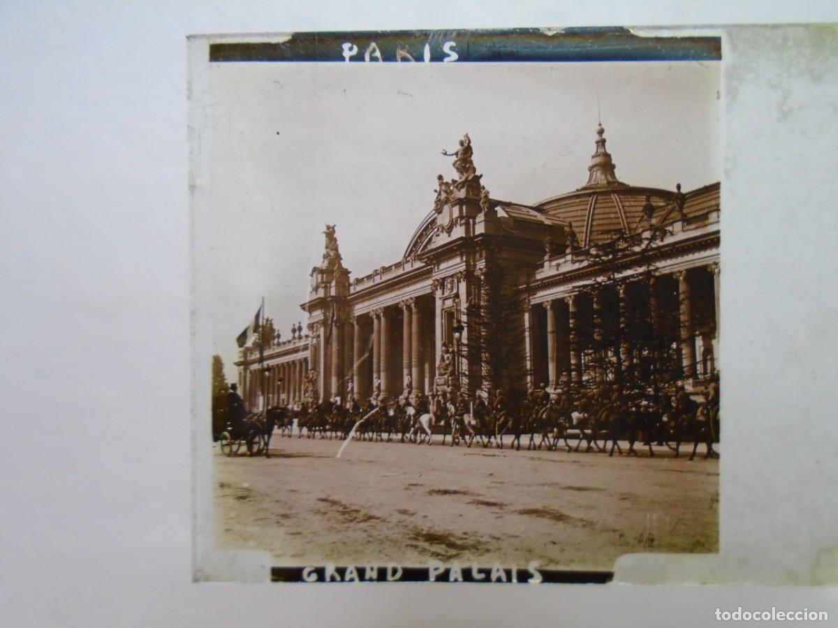 Fotograf&iacute;a antigua: PARIS(FRANCIA)GRAND PALAIS.PLACA ESTEREOSCOPICA EN CRISTAL,1&ordm; XX.10`5X4`5 CM.