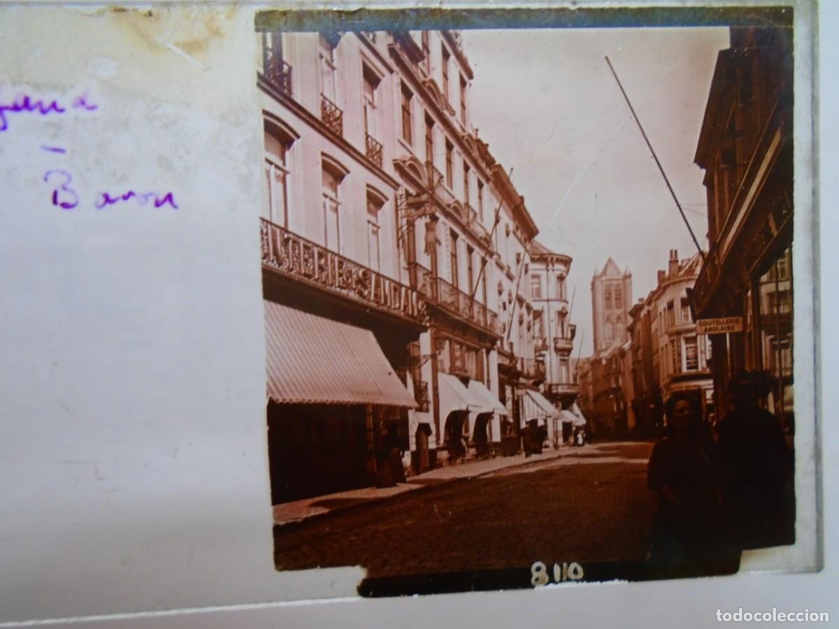 Fotograf&iacute;a antigua: GANTE(BELGICA)ST.BAV&Oacute;N,CATEDRAL.PLACA ESTEREOSCOPICA EN CRISTAL,1&ordm; XX.10`5X4`5 CM.