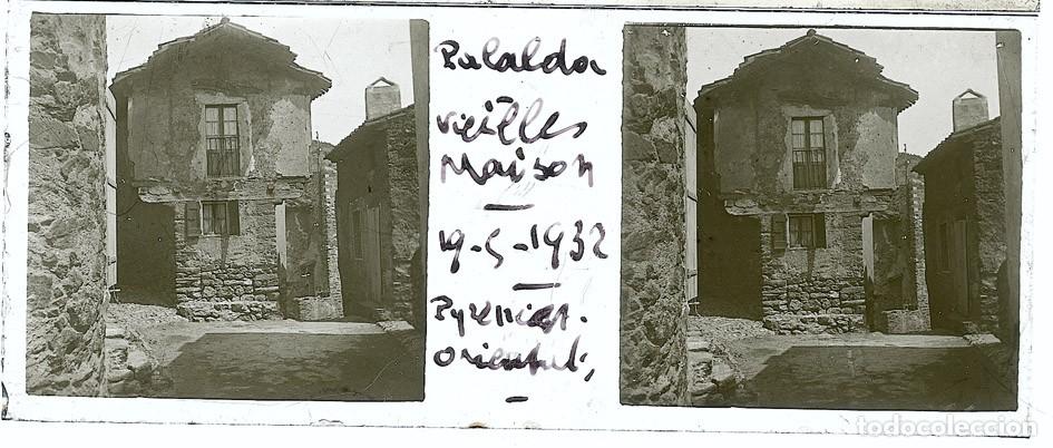 Fotografia antiga: LOTE 8 ESTEREOSCOPICAS DE CRISTAL CON SU CAJA TAMA&Ntilde;O 4.5 X 10.7 CM.