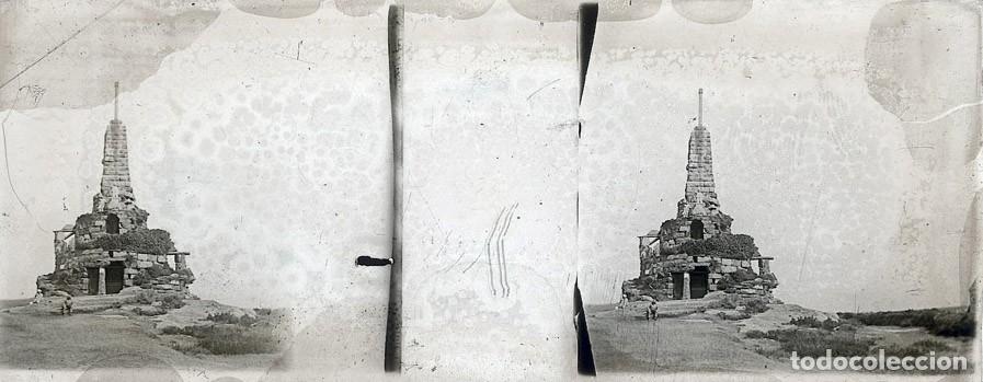 Fotografia antiga: LOTE 14 ESTEREOSCOPICAS DE CRISTAL CON SU CAJA TAMA&Ntilde;O 4.5 X 10.7 CM.