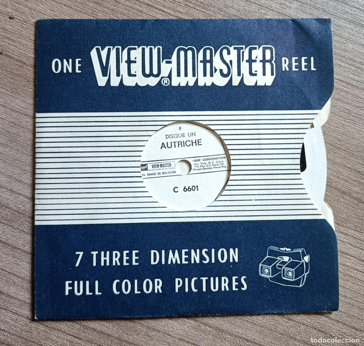 Fotograf&iacute;a antigua: antiguo disco fotografia diapositivas estereoscopicas - Austria, View Master