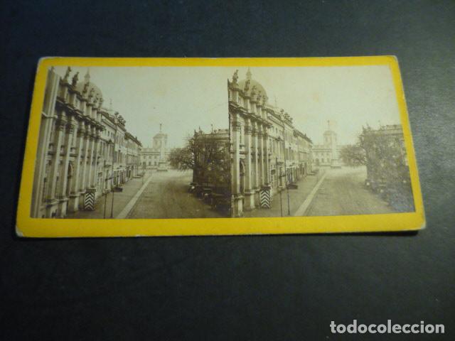 Fotograf&iacute;a antigua: POSTDAM ALEMANIA VISTA ESTEREOSCOPICA SIGLO XIX ALBUMINA 8 X 17,5 CM